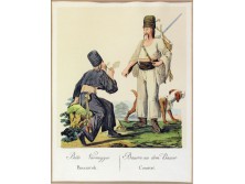 "Báts vármegyei parasztok" - Könyvillusztráció XIX. század
